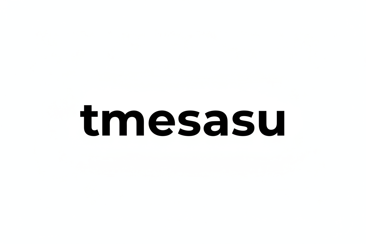 logo tmesasu simple color black